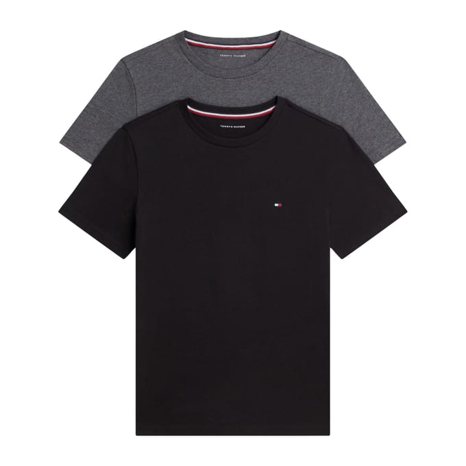 Tommy Hilfiger Cotton Crew Neck T-shirt Junior (2-pack)