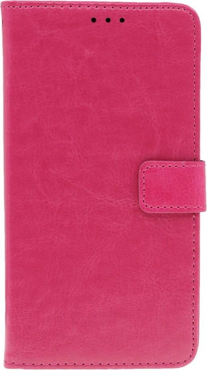 Shop4 - Wiko View 3 Hoesje - Wallet Case Cabello Roze