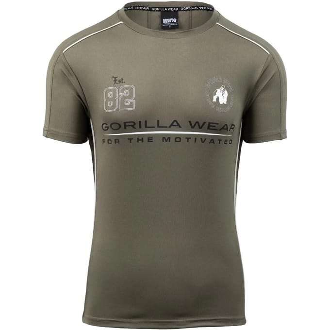 Gorilla Wear Broxton T-shirt - Legergroen - S