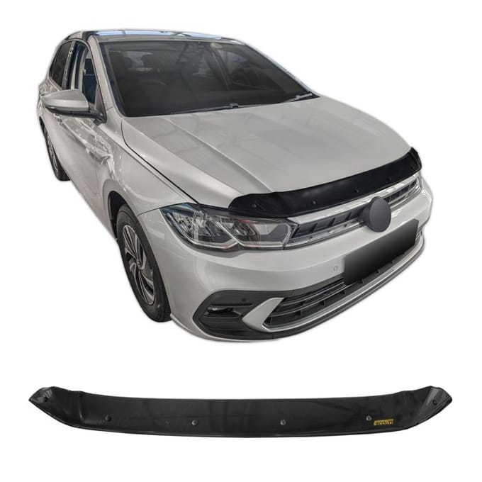 SCOUTT | Bra Capot Déflecteur Protection pour Volkswagen Polo Depuis 2017, Aérodynamique, Assemblage Facile, Aucun perçage requis