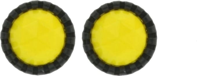 Behave - Oorstekers - Rond 1,3 cm - Geel