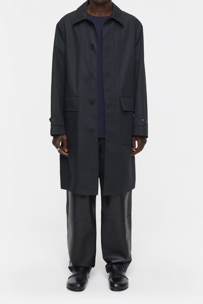 Closed Technical Carcoat Black Taglia: S | Trench Outlet | Uomo | Nero