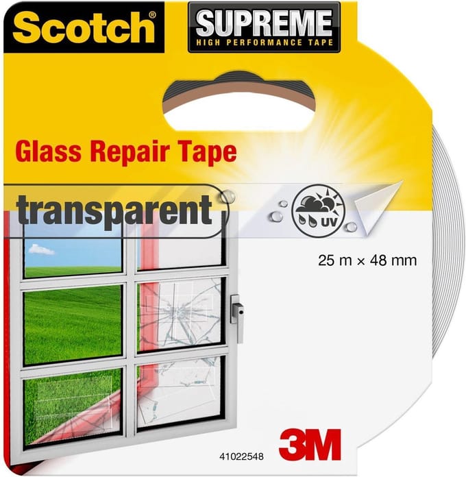 3M 41022548 Reparatietape Scotch Transparant (L X B) 25 M X 48 Mm 1 Rollen