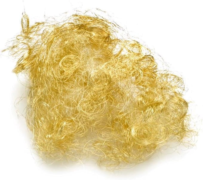 Bloemendraad - Knutseldraad Krullen - Sieraden Maken - Krullend Metaal - 20 gram - Goud