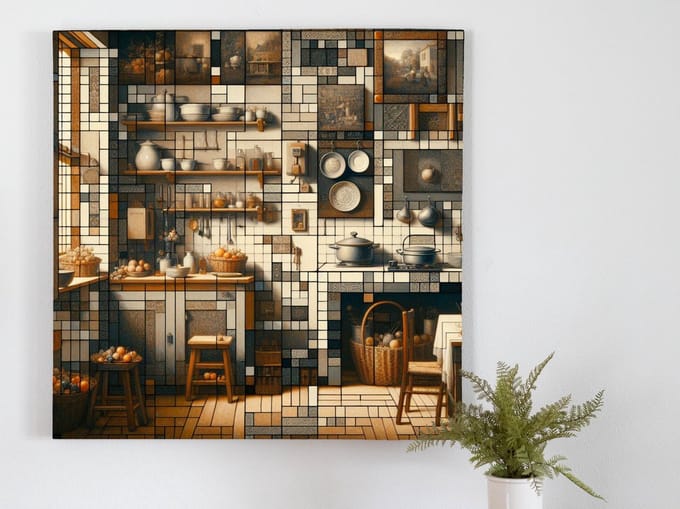 Kunstprint | Wanddecoratie | Forex | 80 × 80 cm