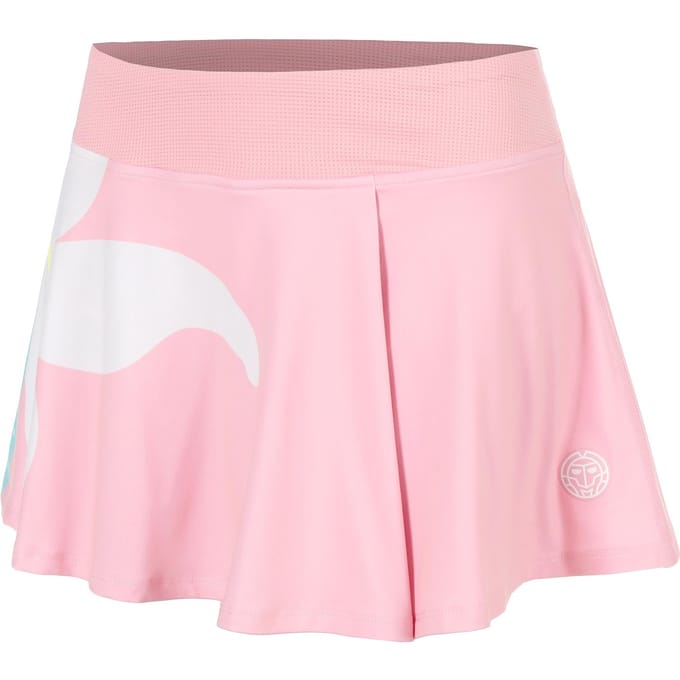BIDI BADU Hey Laguna Wavy Rok Dames-oud roze, veelkleurig