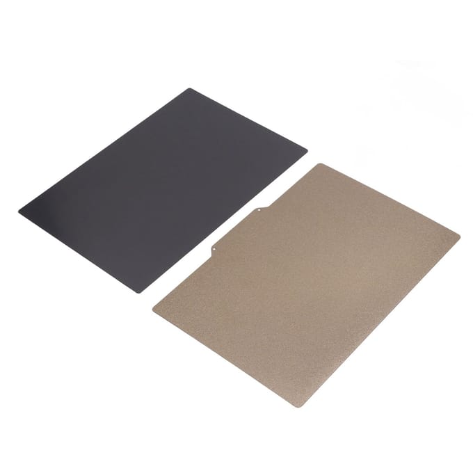 Veerstalen Bouwplaat Magnetisch 200x300mm 2-zijdig Poedergecoat PEI 3D Printer Accessoires black