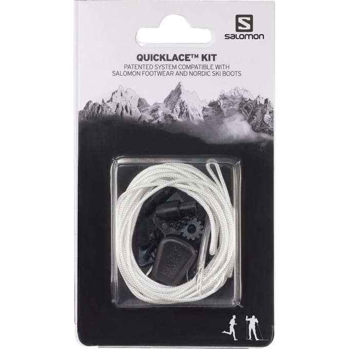 Salomon Quicklace Kit, veters, wit