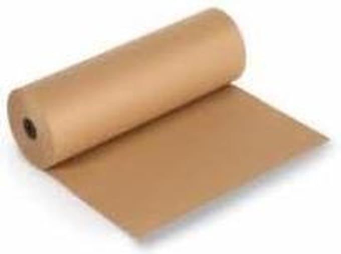 Rol Kraft Pakpapier 50cm breed - 285 meter 2 10 Kg - 70 g/m2 (1 rol)