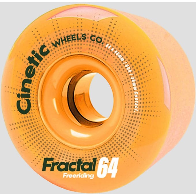 Cinetic Fractal 80a Skateboardwielen Goud 64 x 46 mm