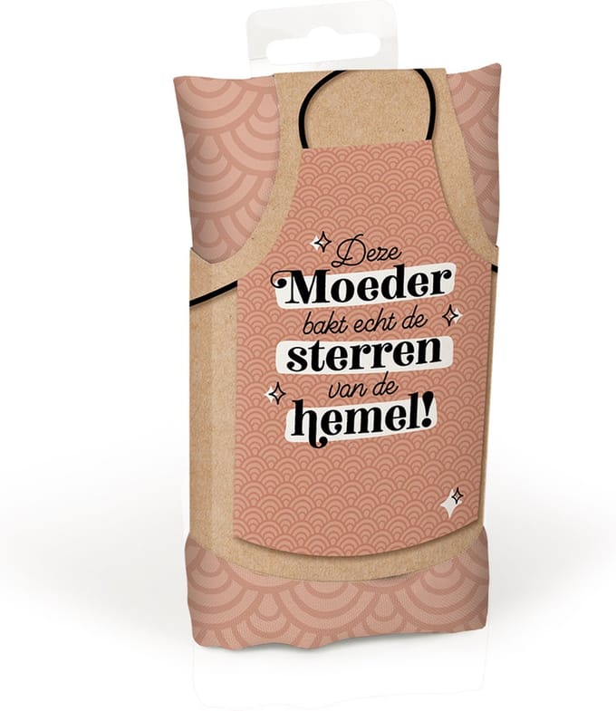 Keukenschort Moeder, cadeau idee Moederdag, verjaardag moeder - moederdag cadeautje