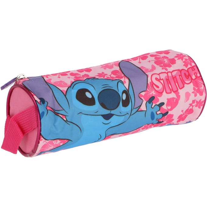 Lilo & Stitch Etui - Pennenetui voor Kind - Rond - Roze - Pennenzak