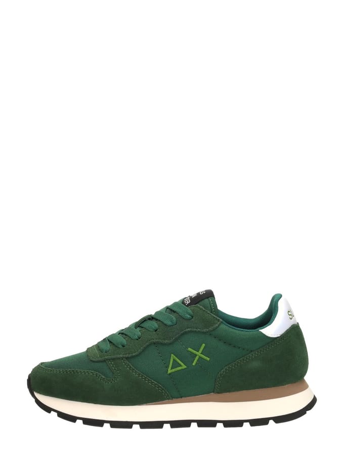 Sun68 Ally Solid Nylon Sneakers - Dames - Groen - Maat 37