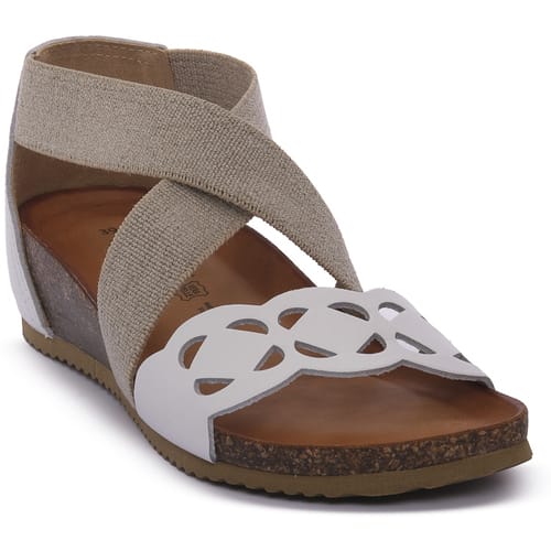 Sandalen met sleehak IgI&amp;CO ANTIBES BIANCO
