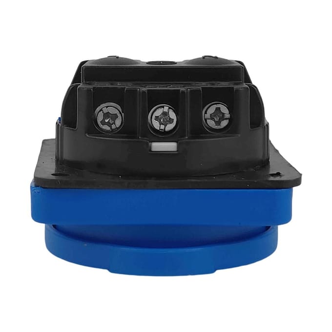 Prise de Tableau Ip54 Avec Broche de Terre 230V 16A Type E Bleue