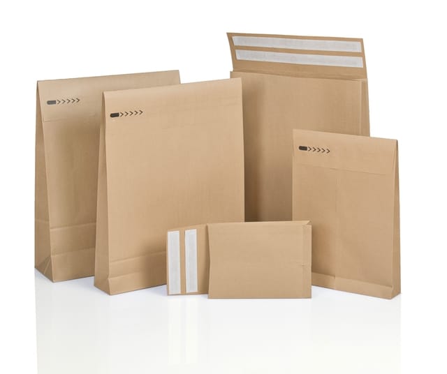 E-Commerce envelop IEZZY 162x229x40+86mm met retoursluiting br 250st