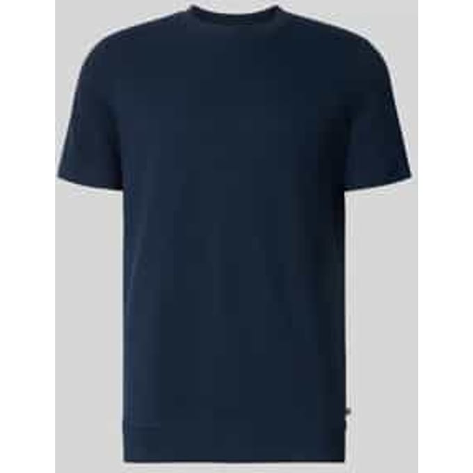 Regular fit T-shirt van katoenmix