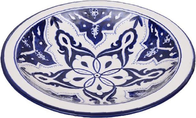 Salade schaal Blue Fond Ø 30 cm | SOR.BLF.30 | Dishes & Deco