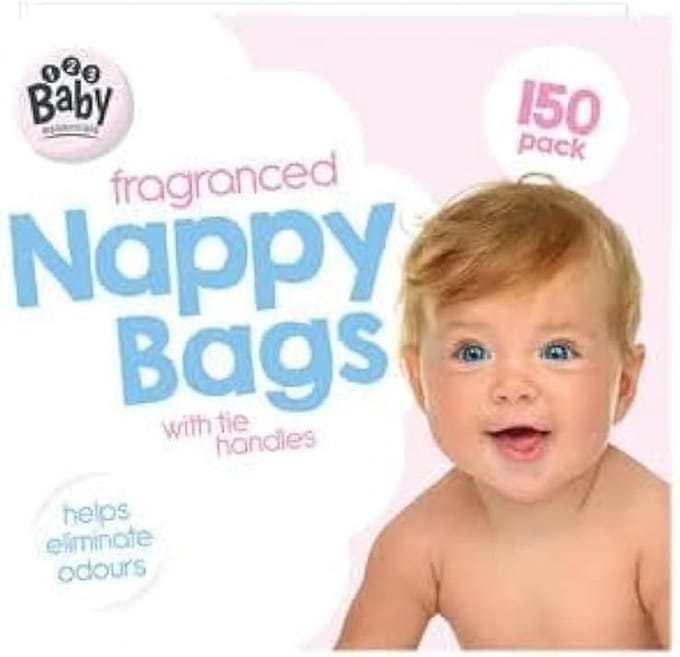 150 Stuks Baby Luierzakken met Bindhandvat