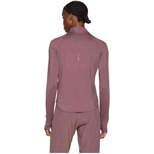 Nike Dri-FIT Swift Longsleeve Half-Zip Dames – Ademend Hardloopshirt met Lange Mouwen – Lichtgewicht Running Top voor Training & Hardlopen