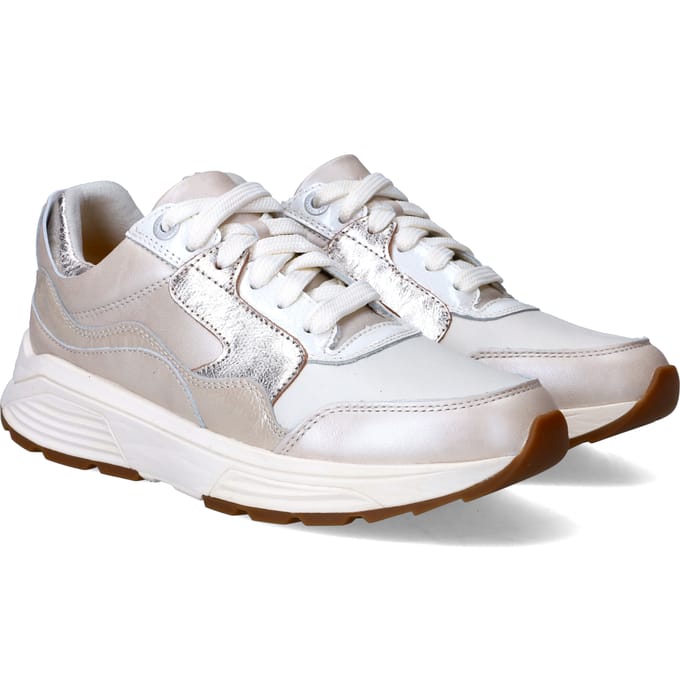 Dames Veterschoenen Xsensible Golden Gate Lady Soft Pearl Beige - Maat 37