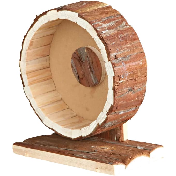 TRIXIE Natural Living Knaagdieren Looprad - Hout - 20 cm