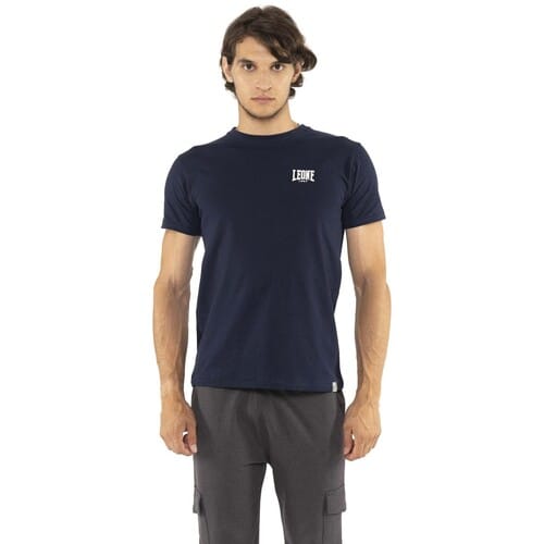 T-shirt Korte Mouw Leone 1947 Man Short Sleeves Small Logo