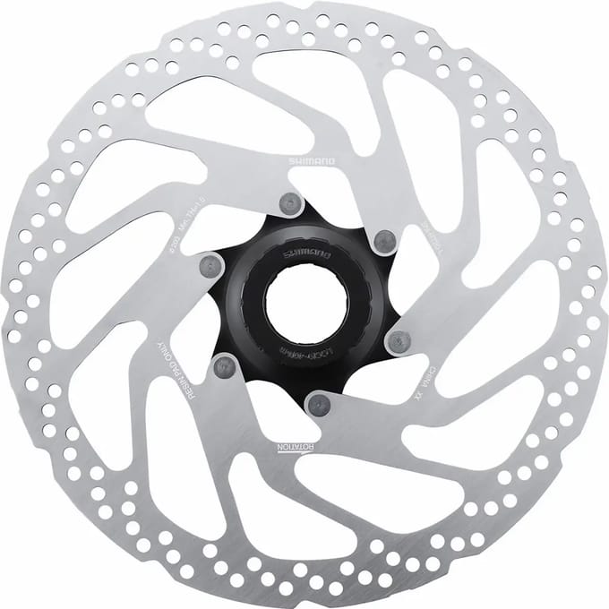 Shimano Remschijf Sm-rt30 203 Mm Rvs Center-lock Zilver