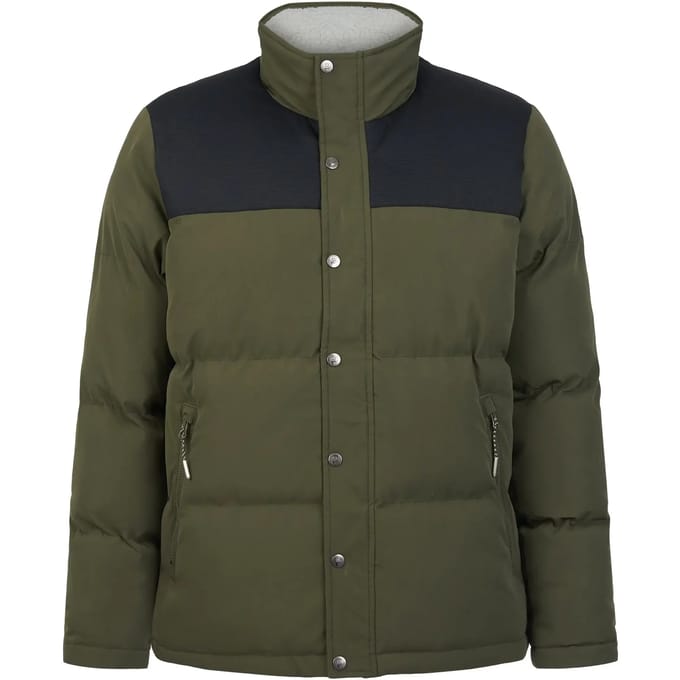 Gewatteerd jack met trechterhals Penfield bear cut and sew