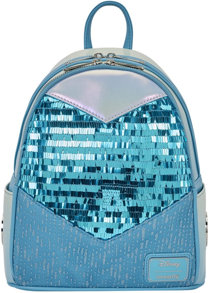 Disney Loungefly Backpack Frozen Elsa Glitter Sequin