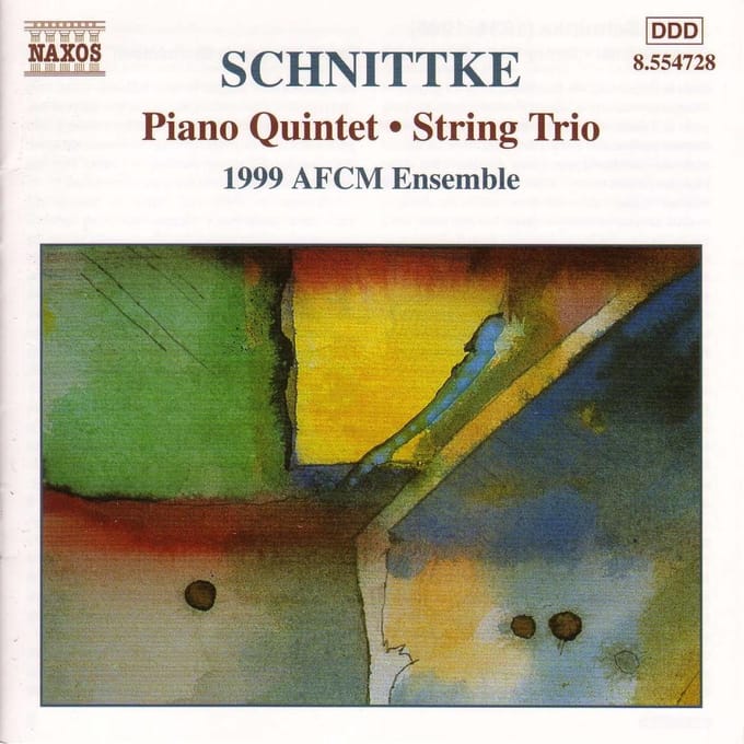 1999 AFCM Ensemble - Schnittke: Piano Quintet | String Trio (CD)