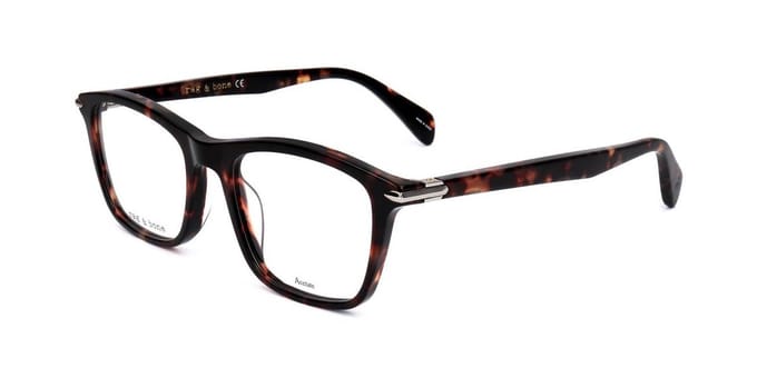 Rag & Bone RNB7024 Havana 51/19/145 MAN Brilmonturen