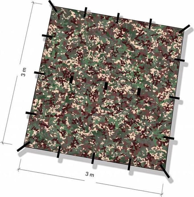 Tarp 3x3 – Multicam