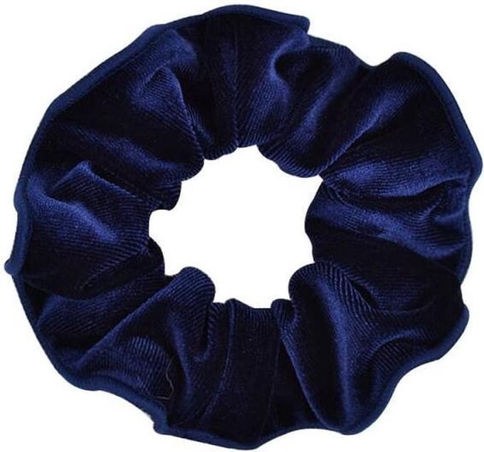 New Age Devi - Meisjes Scrunchie - Donkerblauw