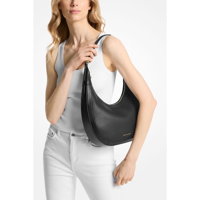 Michael Kors Large Crescent Hobo Shoulder Bag Black Taglia: OS | Borse a mano Outlet | Donna | Nero