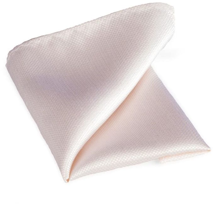 Pochet zijde offwhite