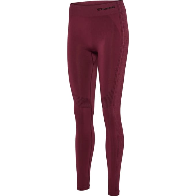 Hummel Damen Leggings Hmlshaping Seamless Mw Tights Zinfandel-S