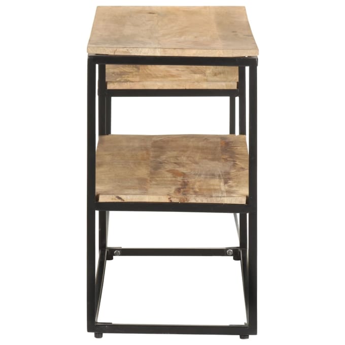vidaXL - Tv-meubel - 180x30x50 - cm - ruw - mangohout