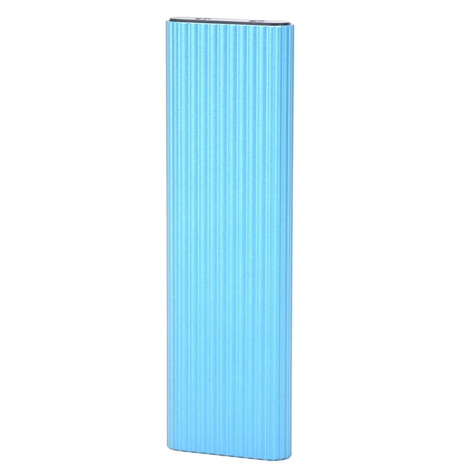 Boîtier SSD M.2 NGFF SATA Adaptateur Clé B Clé B + M Boîtier de disque dur externe pour Win Xp78(Bleu bleu