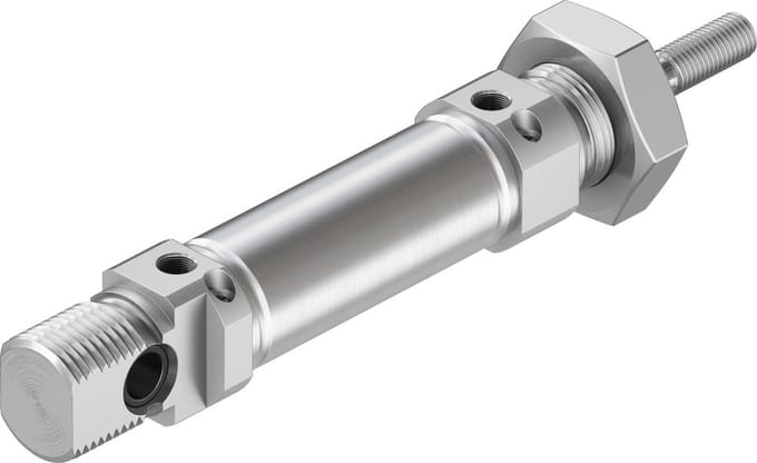 Festo Cilinder 16mm Boring 10mm Slag ISO 6432 Dubbelwerkend - 1908266 - P2CPN