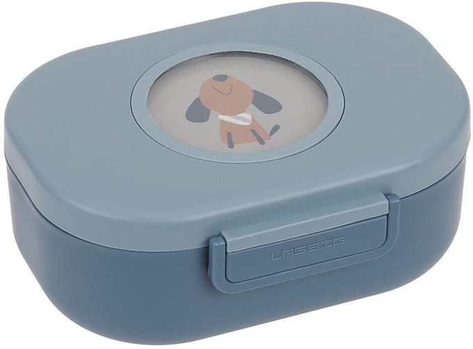 Lässig Style en Snack Pattern Party Lunchbox - Blue/Green
