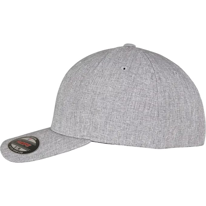 Urban Classics - HEATHERLIGHT Flexfit pet - L/XL - Grijs