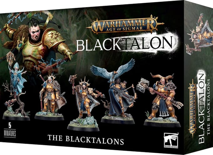 Figurine Games Workshop Warhammer AoS - Stormcast Eternals Les Blacktalons