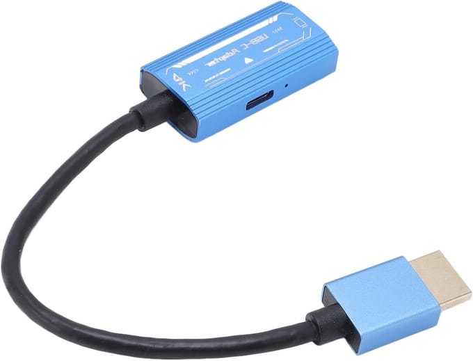 HDMI naar USB C Adapter 4K 60Hz voor Tweewegtransmissie, Geschikt voor Switch, Projector en Laptops