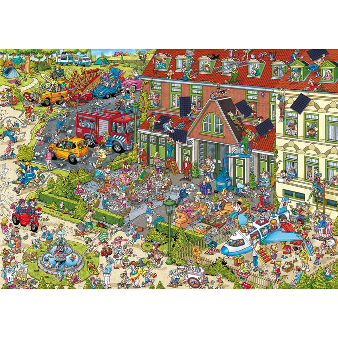 Ravensburger Ray's Comic Series Holiday Resort 2 - The Hotel - Legpuzzel - 1000 stukjes