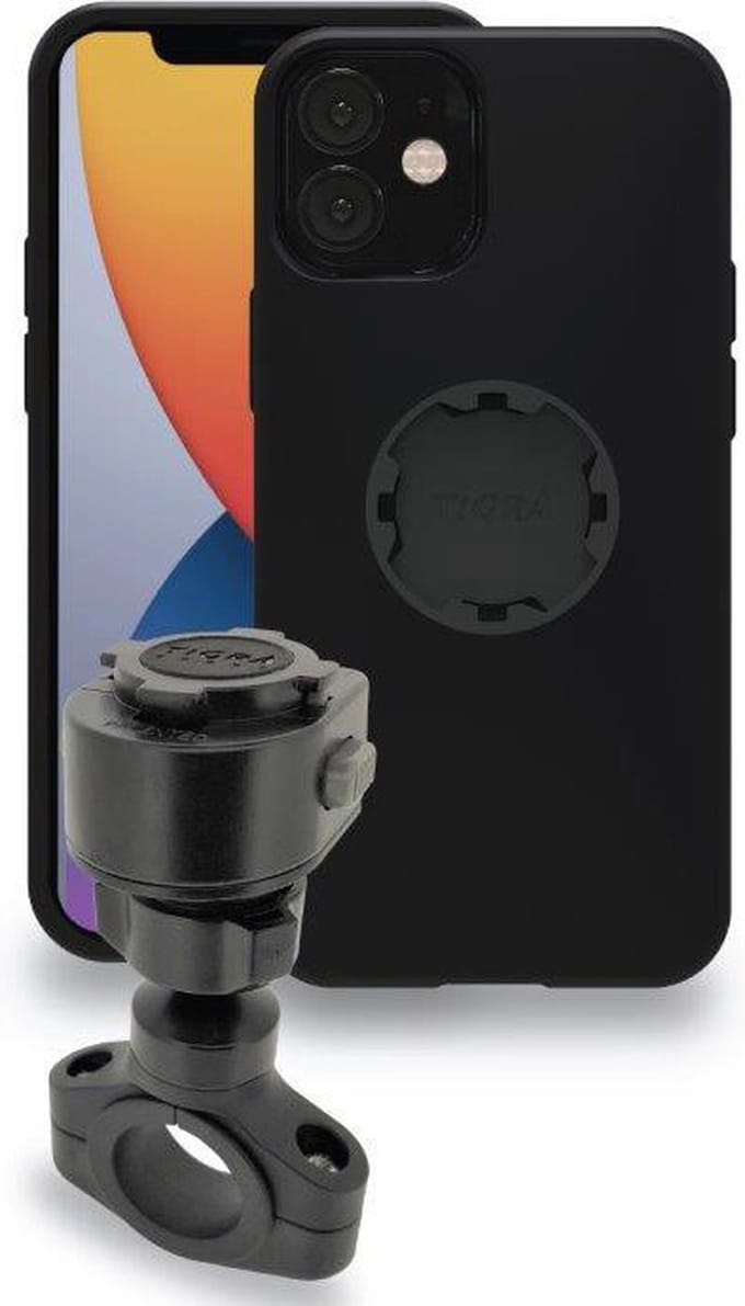 Tigra FitClic MountCase 2 Motorcycle Kit Apple iPhone 12 Mini