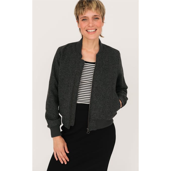 TWOTHIRDS Nancowry Jacket Grey Melange Taglia: M | Giacche invernali Outlet | Donna | Grigio