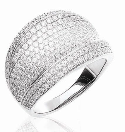 Orphelia Dames 925 Sterling Zilveren Ring - Zilver ZR-3517