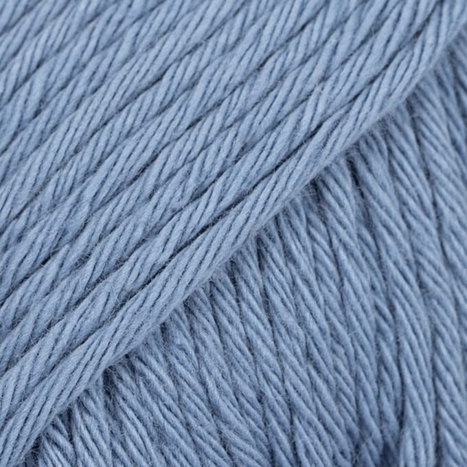 DROPS Paris Uni Colour - 30 jeansblauw - Katoen Garen
