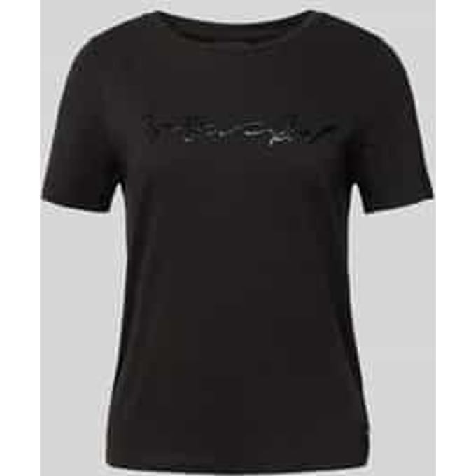 Dames-T-shirt G-Star Script Shiny R